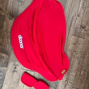 Brand New Doona Red Car Seat Canopy Cover